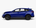 Acura RDX A-spec 2022 3d model side view