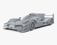 Acura ARX-05 DPi 2020 3d model clay render
