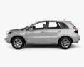 Acura RDX 2010 3d model side view