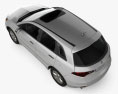 Acura RDX 2010 3d model top view