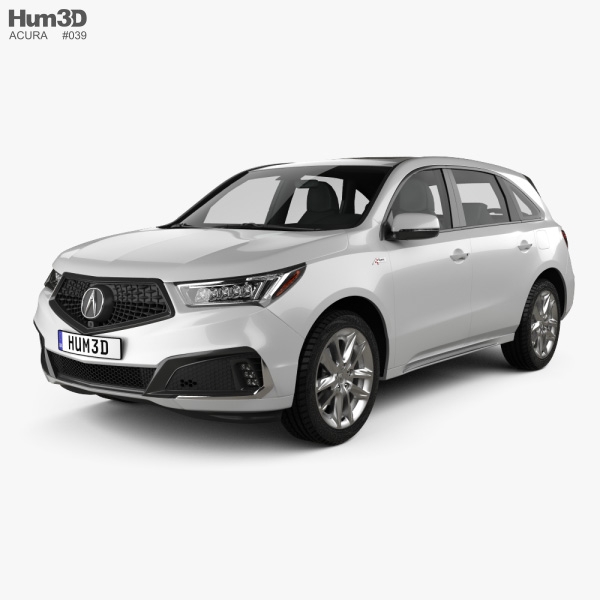 Acura MDX A-Spec 2021 3D model