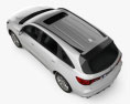 Acura MDX A-Spec 2021 3d model top view