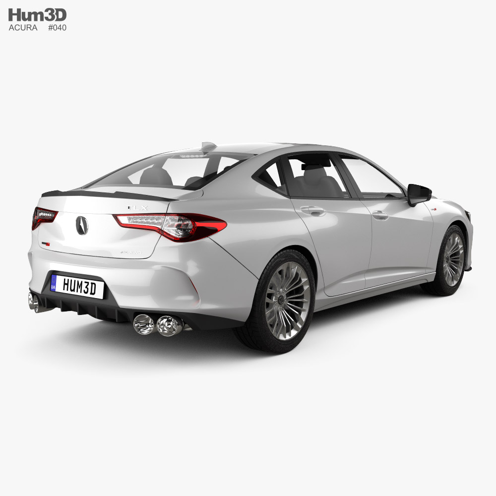 Acura Tlx Type S 2020 Modelo 3d Veiculos No Hum3d