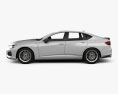 Acura TLX Type S 2022 3d model side view