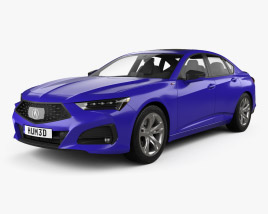 Acura TLX A-Spec 2022 3D model