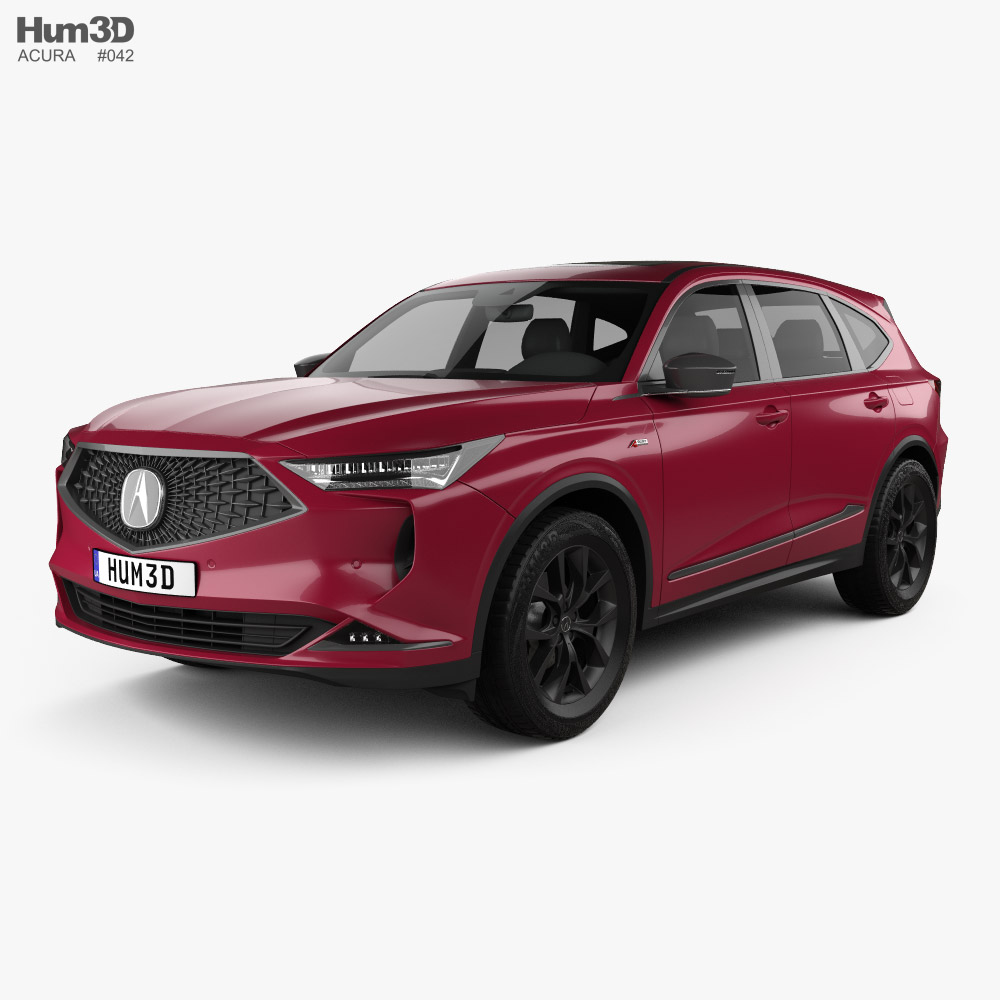 Acura MDX A-Spec US-spec 2022 3D model