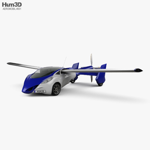 Aeromobil 3.0 2017 3D model