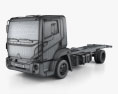 Agrale 10000 Chassis Truck 2012 3d model wire render