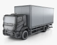 Agrale 14000 Box Truck 2012 3d model wire render