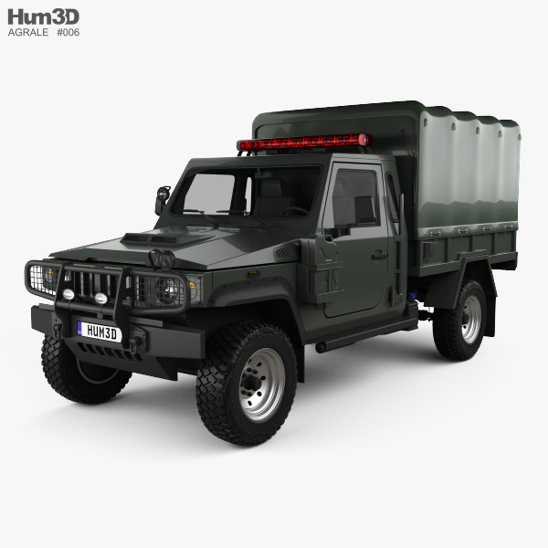 Agrale Marrua AM 200 Policia 2014 3D model