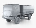 Agrale Marrua AM 41 VTNE Truck 2014 Modèle 3d clay render