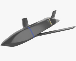 AGM-158C LRASM Modelo 3D