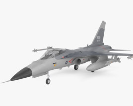 AIDC F-CK-1 Ching-kuo Modelo 3d