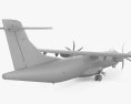 ATR 72 带内饰 3D模型