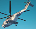法國航太SA 321超級黃蜂式直升機 3D模型