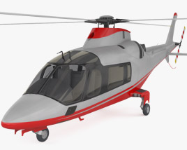 AgustaWestland AW109 3D-Modell