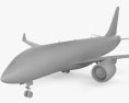 エアバスA220 100 3Dモデル