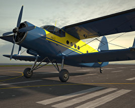 Antonov An-2 3D model