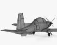 Beechcraft T-6A Texan II Modello 3D