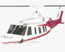 Bell 214ST 3D model