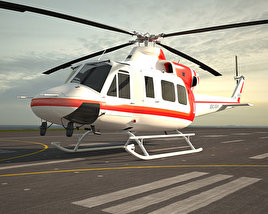 Bell 412 Modelo 3d