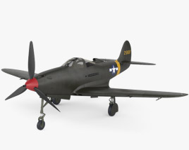 Bell P-39 Airacobra 3D model