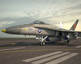 McDonnell Douglas F/A-18 Hornet Modelo 3d