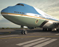 Boeing VC-25 Air Force One 3d model