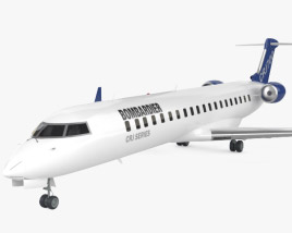 Bombardier CRJ700 series Modello 3D