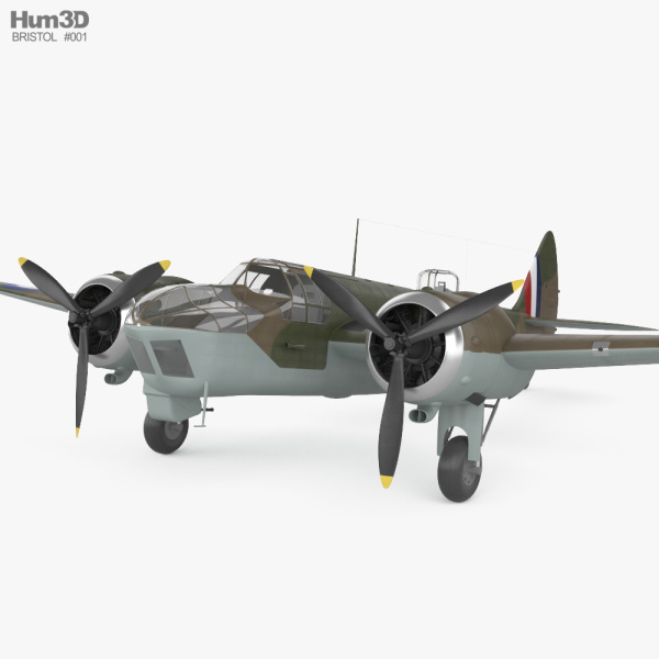 Bristol Blenheim 3D model
