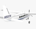 Cessna 208 Caravan 3D модель