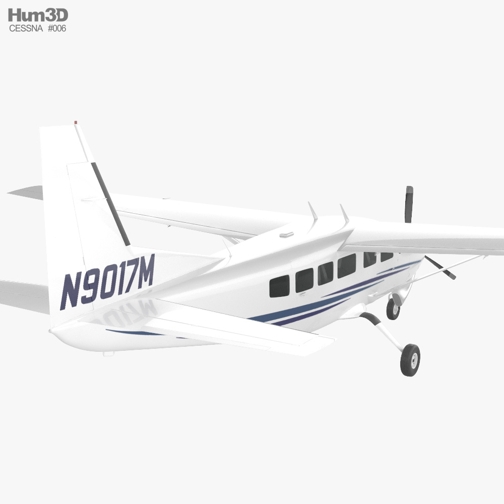 Cessna 208 Caravan 3D-Modell