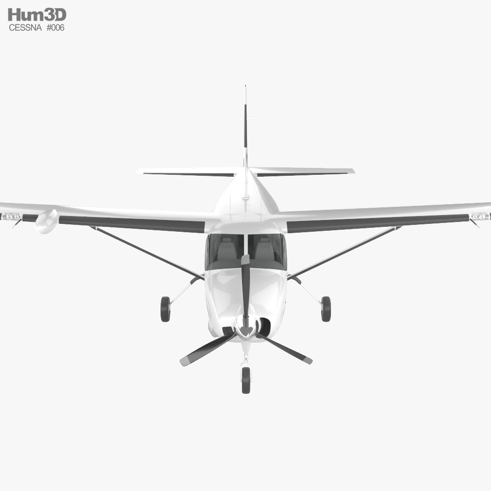 Cessna 208 Caravan 3D model - Aircraft on Hum3D