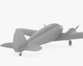 Cessna AT-17 Bobcat Modello 3D