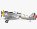 Curtiss P-36 Hawk 3d model