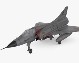 Dassault Mirage III 3D model