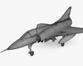 Dassault Mirage III 3d model