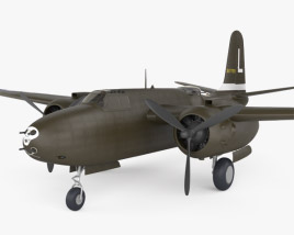 Douglas A-20 Havoc 3D model