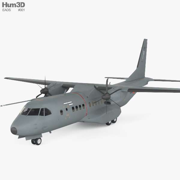 EADS CASA C-295 3Dモデル