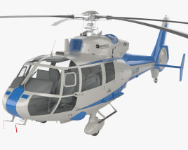 Eurocopter SA 365C1 Dauphin Modèle 3D