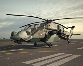 HAL Light Combat Helicopter Modello 3D