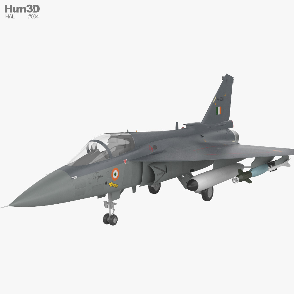 HAL Tejas 3D model