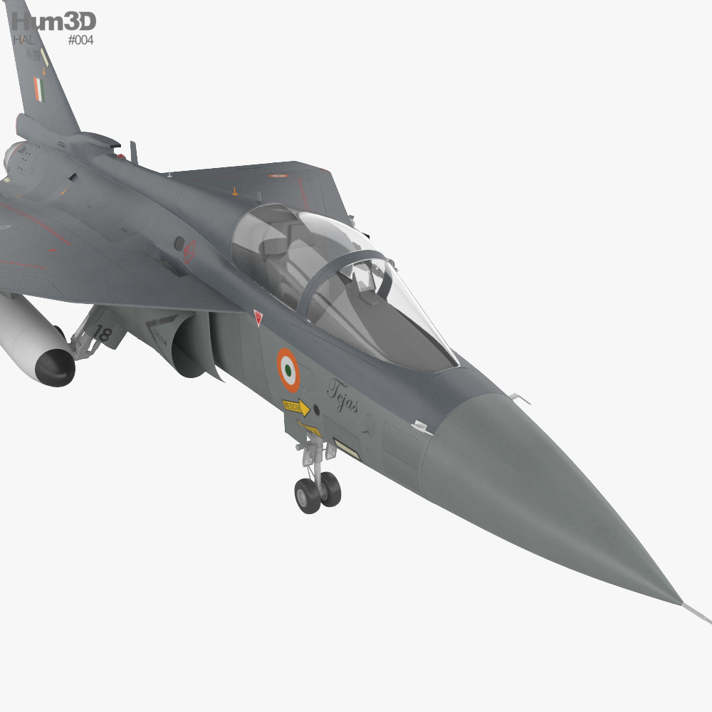 HAL Tejas 3D model - Aircraft on Hum3D