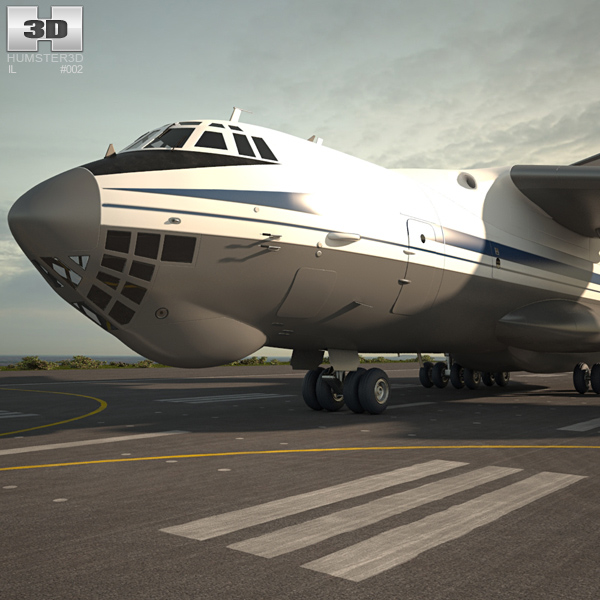 Ilyushin Il 76 3D model