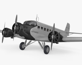 Junkers Ju 52 3D model
