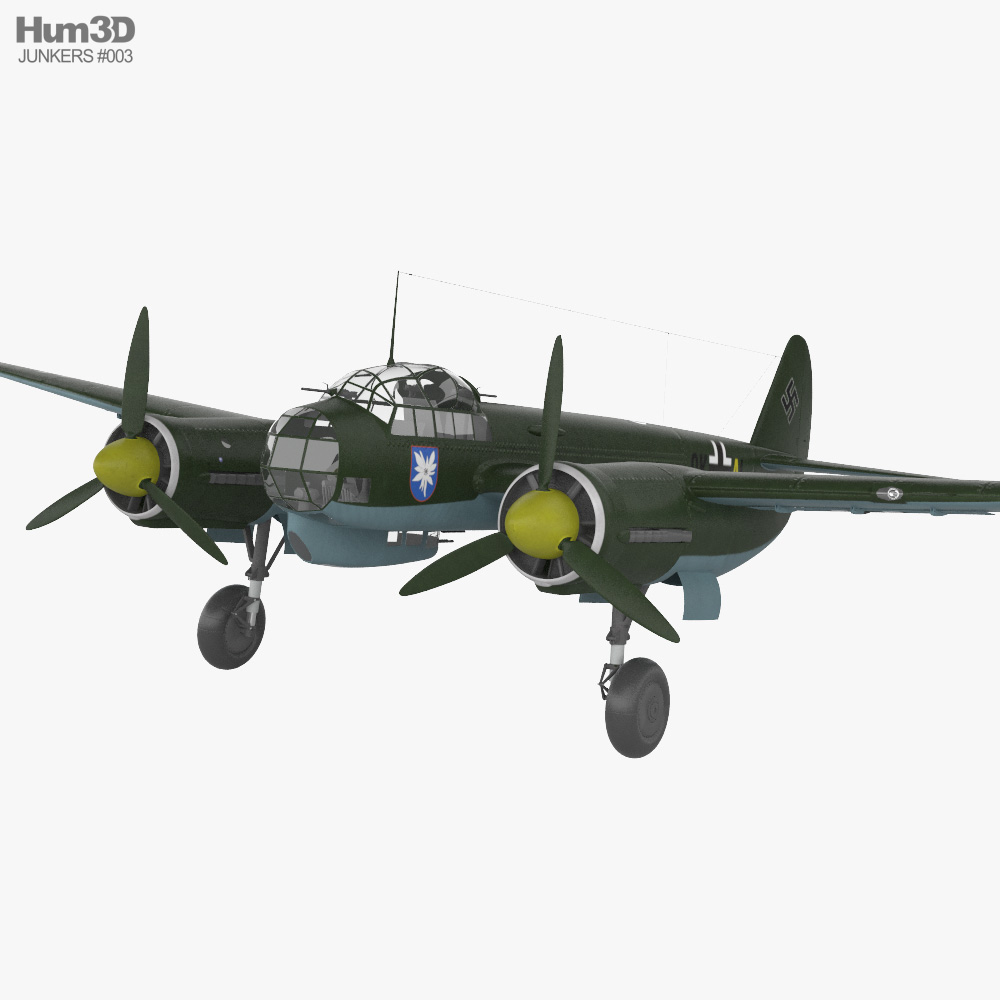 Junkers Ju 88 Modelo 3D