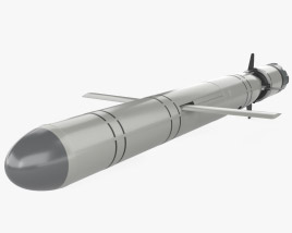 Kalibr missile 3D model