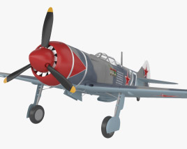 Lavochkin La-7 3D model