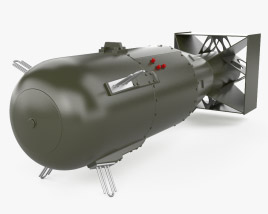 Little Boy bombe atomique Modèle 3D