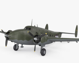 Lockheed Model 18 Lodestar 3D model